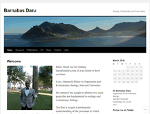 Tablet Screenshot of barnabasdaru.com